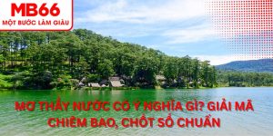 Mơ thấy nước